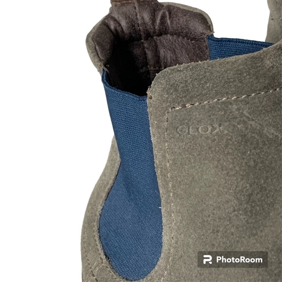 Geox Respira Italian grey suede Chelsea Boot. Size 43 (US 10) - Picture 9 of 11
